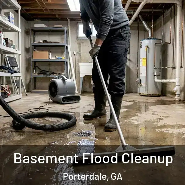  Basement Flood Cleanup Porterdale, GA