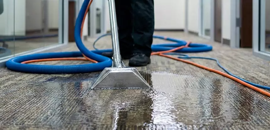 Basement Flooding Carpet Cleanup in Porterdale
