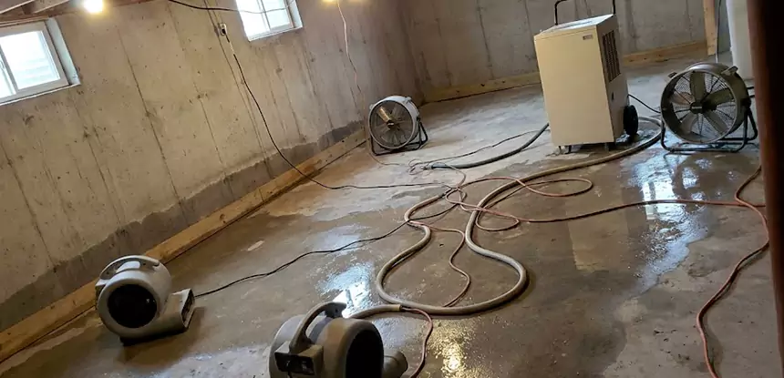 Large-Scale Water Damage Cleanup in Porterdale