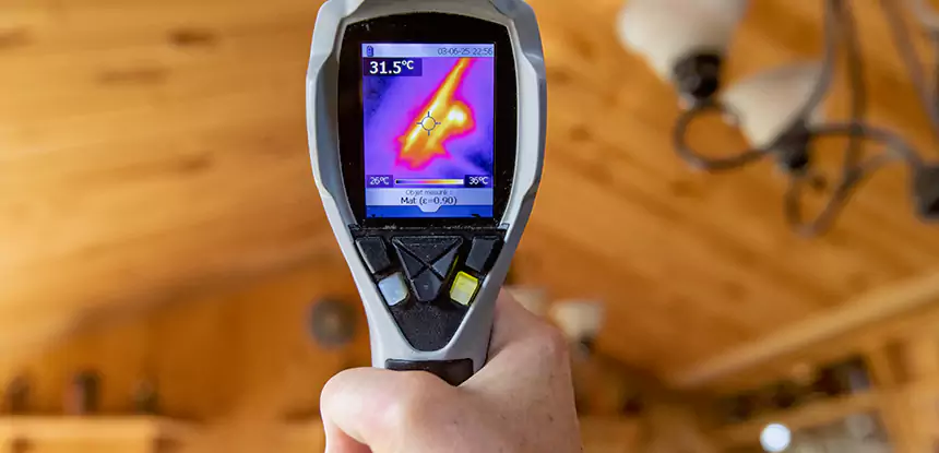 Infrared Camera Roof Leak Detection in Porterdale