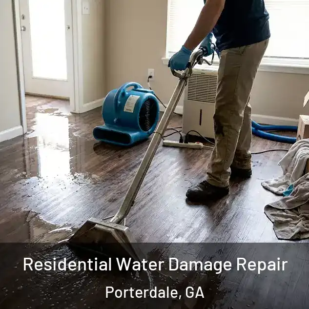  Residential Water Damage Repair Porterdale, GA