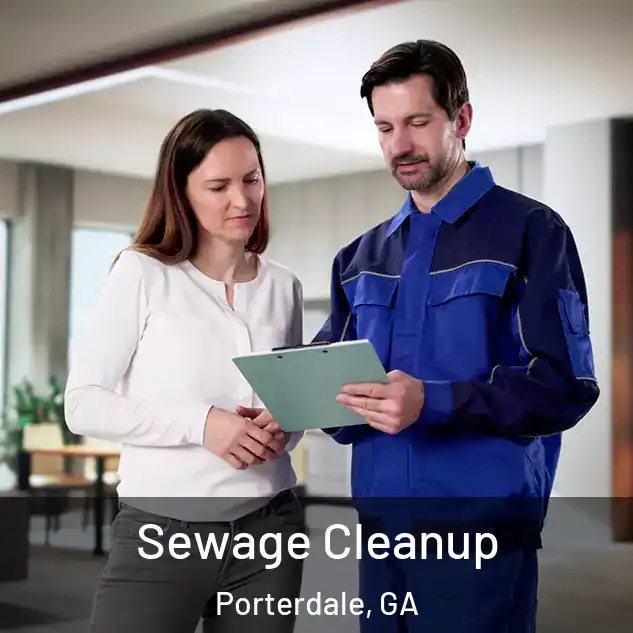  Sewage Cleanup Porterdale, GA