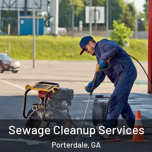  Sewage Cleanup Services Porterdale, GA